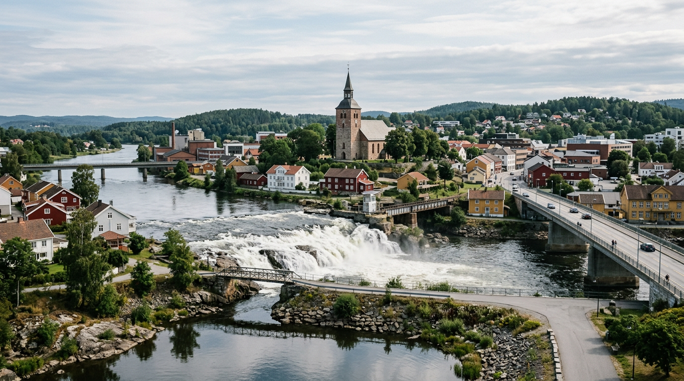 Arverettsadvokat Sarpsborg — Sarpsfossen og Glomma