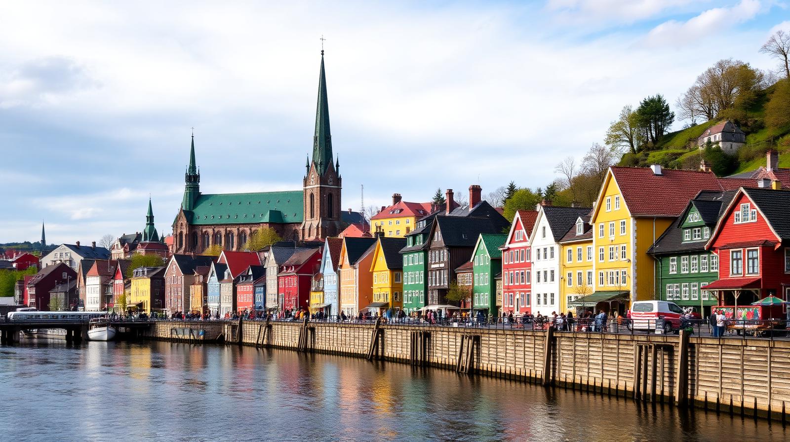 Arverettsadvokat Trøndelag – Nidaros domkirke og Bakklandet i Trondheim